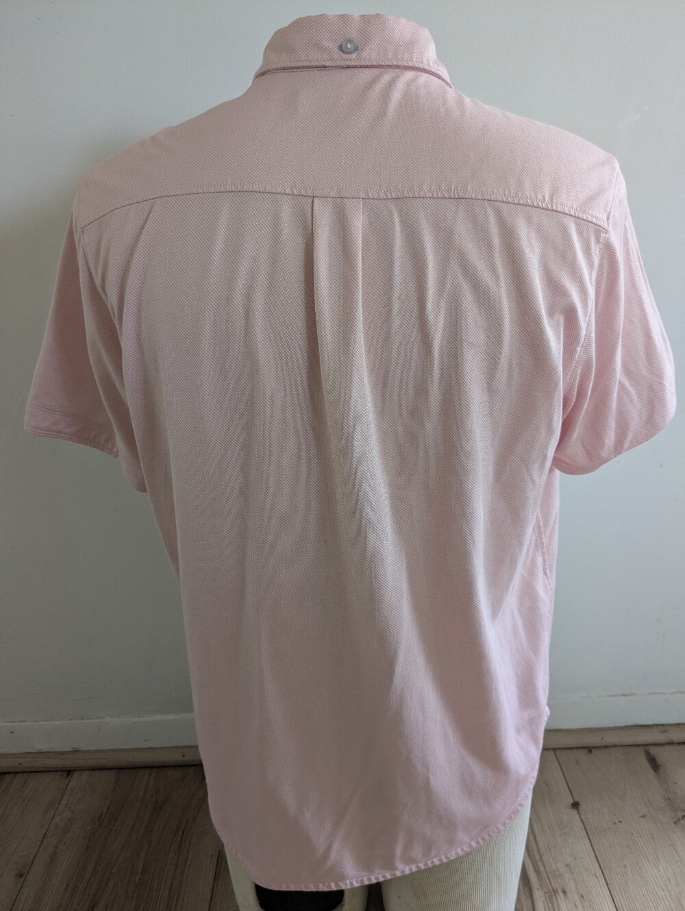 Tommy Bahama Light Pink Short-Sleeve Button Down Shirt - Picture 2 of 5